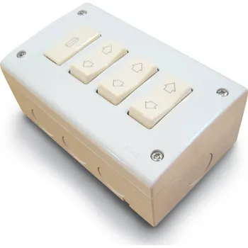 příslušenství k bráně TOPP S.R.L. PM3 - 3 tlačítkový panel s pojistkou