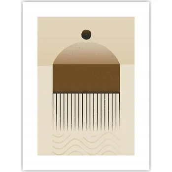 Obraz Obraz plakát do obýváku ložnice 30x40 abstrakce plakáty na zeď bez rámu