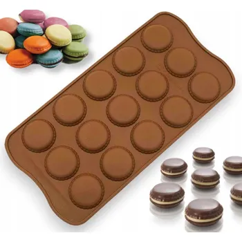 Nádoba na pečení Silikonová forma, formička na čokolády Markýzy 10 cm x 0.7 cm