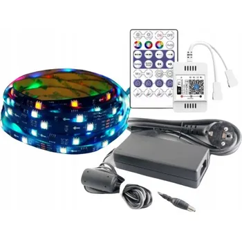 LED páska LED pásek s efektem duhy, WiFi, hudební RGB, 5 m