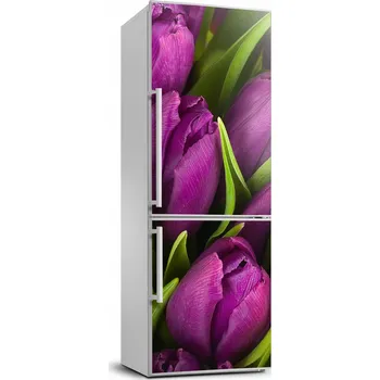 Fototapeta Samolepka samolepící dýha Fialové tulipány