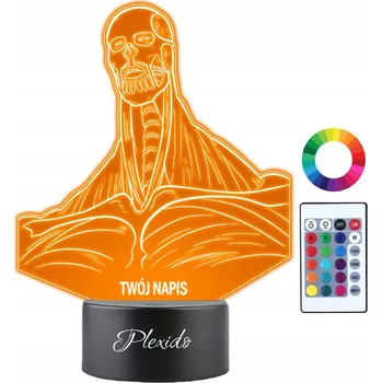 Lampička Plexido vícebarevná Noční lampa