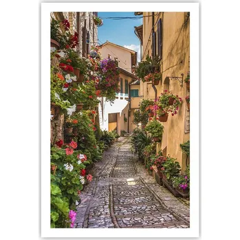 Obraz Obraz plakát do obýváku, ložnice 61x91 cm – plakáty s motivem města na zeď, bez rámu