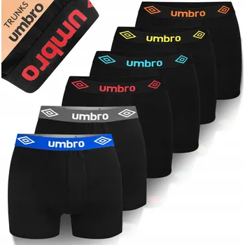 Boxerky UMBRO Pánské boxerky 6 kusů BM571 Velikost XL