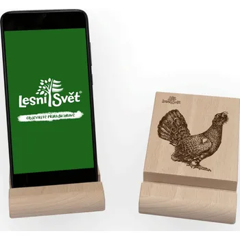 Lesní svět Stojánek na mobil a tablet L - Tetřev