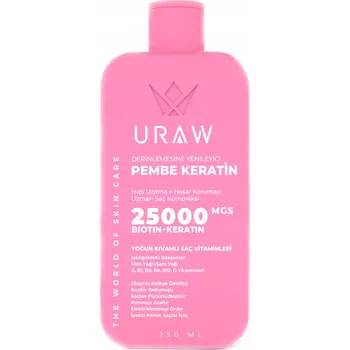 Vlasová regenerace Růžový Keratin Péče o Vlasy Regeneruje Prodlužuje Poškozené Vlasy