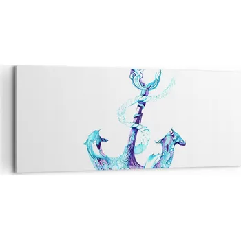 Obraz Foto obraz na plátně 100x40 abstrakce do obýváku ložnice na zeď velký