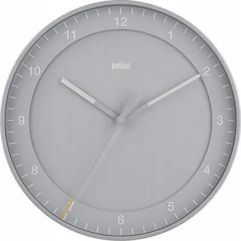 Hodiny Nástěnné hodiny Braun šedé 30,5 cm