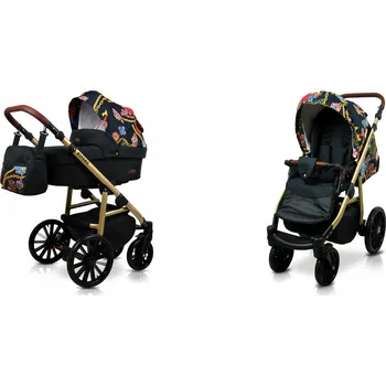 Kočárek Dětský kočárek 2v1 BabyLux Aspero ALU - hluboký kočárek a sportovní verze