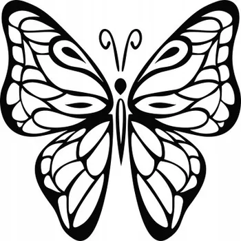 Obraz Samolepka na stěnu Drukant W-B003_20K 20x20 cm černá