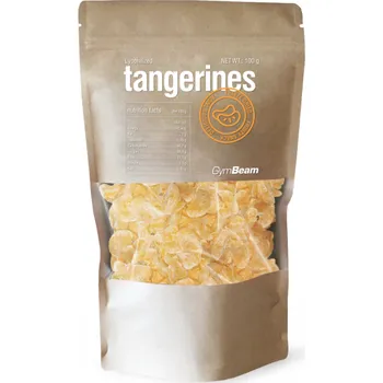 Fitness strava Lyofilizované mandarinky – GymBeam Balení (g): 100 g
