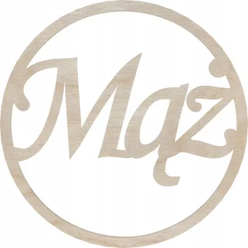 Obraz DŘEVĚNÝ SVATEBNÍ KRUH MANŽEL NA SVATEBNÍ HOSTINA DEKORATIVNÍ ZÁKLAD MAKRAMÉ LAPAČ SNŮ 24 CM