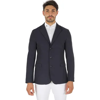 Jezdecké sako Pánské jezdecké sako Equestro Elegance, L, tmavě modrá