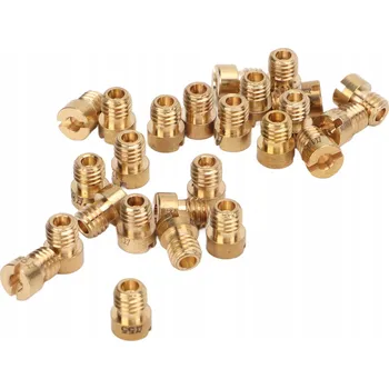 Karburátor 25 kusů motocyklového karburátor hlavní sada trysek 55 pro