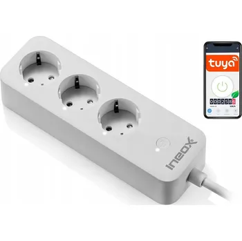 IP kamera Zásuvková lišta s měřičem spotřeby WiFi Ineox LZWW-3