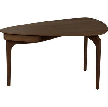 Psací stůl Umage Tmavý dubový pracovní stůl Duende 130 x 67 cm