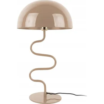 Stojací lampa STOJACÍ LAMPA KOVOVÁ HNĚDÁ HOUBA DO OBÝVACÍHO POKOJE JÍDELNY výška 54 cm