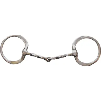 Udidlo pro koně Westernové udidlo Twister Metalab, 12,5cm