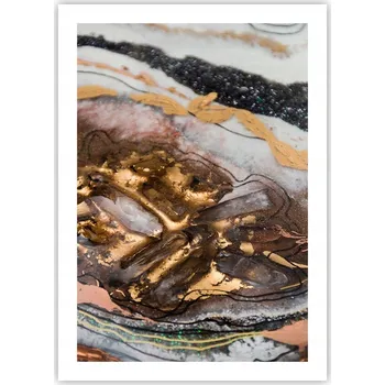 Obraz Plakát bez rámu do obýváku ložnice 50x70 abstrakce moderní módní obraz