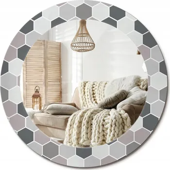 Zrcadlo Zrcadlo Prismalumino nástěnné kulaté 600 x 600 mm