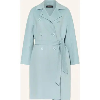 Dámský kabát Weekend Max Mara Dámský Vlněný Kabát Avenue, mátová, 44