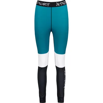 Dámské termo spodky Dámské funkční termo kalhoty premium ALTISPORT VOJ/ALW051TER02 PETROLEJOVÁ/ČERNÁ XXXL