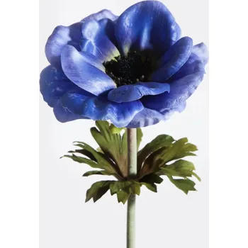 umělá květina Krásná umělý květ dekorativní květina fialová o velikosti 53 cm