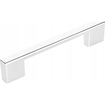 Nábytkové kování Nábytková úchytka klasická stříbrná lesklá 13,7 x 0,9 x 2,8 cm