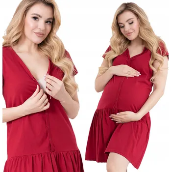 Dámská košile TĚHOTENSKÉ VOLÁNEK KOŠILE FORMOMMY S VOLÁNEM VÍROVÉ XL