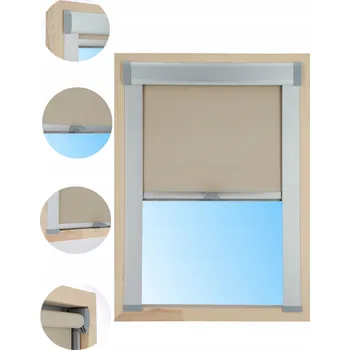 Roleta Střešní roleta IMPERIA DECO 78 cm x 98 cm