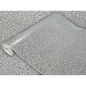 Tapeta Samolepicí dekorativní Fólie na nábytek, pracovní deska, DIY vzor, žula šedá