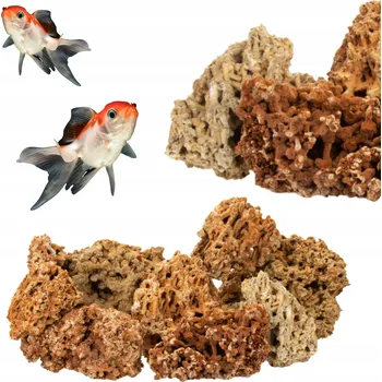 Dekorace do akvária Kameny do akvária TD Stones vápence 15 kg