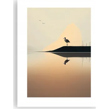 Obraz Obraz plakát do obýváku nebo ložnice 30x40 cm - pták, foto plakáty na zeď, bez rámu