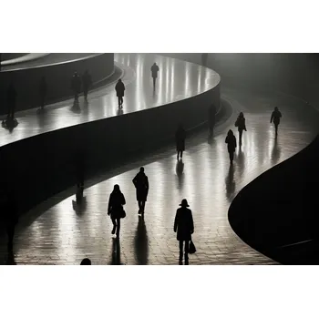 Plakát Plakát Paprsky ve Stínu bez rámu 91,5 x 61 cm