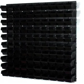 Obraz Dílenská nástěnná tabule 80 x 80 cm se 100 boxy