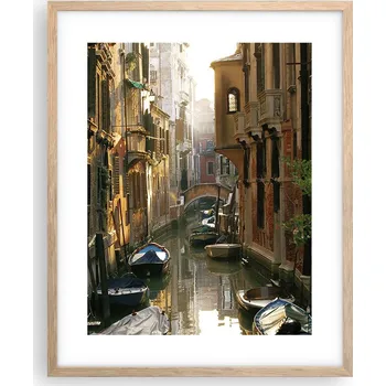 Obraz Obraz plakát na zeď v rámu světlý dub 40x50 krajina plakáty do obývacího pokoje