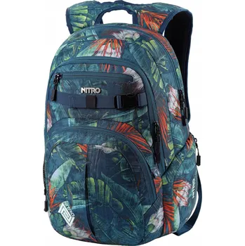 Sportovní batoh Vícekomorový Školní batoh Nitro, vícebarevný, zelený