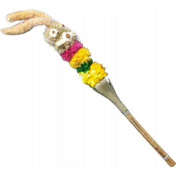 Velikonoční dekorace Velikonoční PALMA VELKÁ barevná ZAJÍČEK králíček