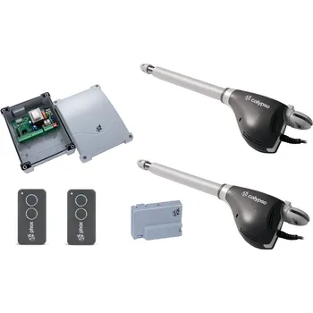 Pohon brány V2 S.p.A. Sada motorů FOX CALYPSO.L400 s digitální elektronikou pro křídlové brány 2x 2,5m s dálkový