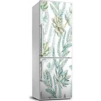 Fototapeta Samolepící dýha na ledničku Květinový vzor