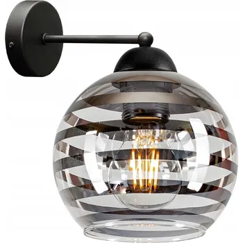 Nástěnné svítidlo Nástěnné svítidlo Fibram Lighting čiré, černé, šedé E27 60 W