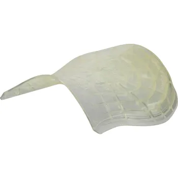 Jezdectví Acavallo gelová podložka zadní, jedna velikost, průhledná