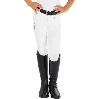 Jezdecké kalhoty Pantalony Junior Equestro Kasumi, 30, tmavě modrá