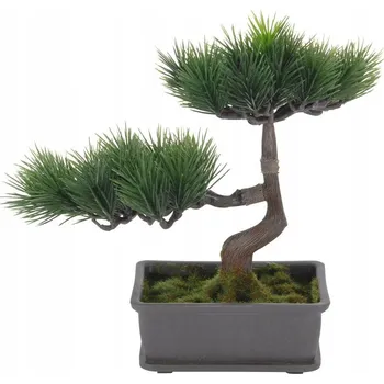 umělá květina Umělá stromek bonsai v květináči 23 cm na Terasa Balkon nebo do obýváku, dekorativní