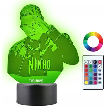 Lampička Plexido vícebarevná Noční lampa