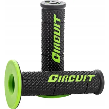 grip GRIPY / RUKOJETI ŘIDÍTEK CIRCUIT V ČERNO-ZELENÉ BARVĚ