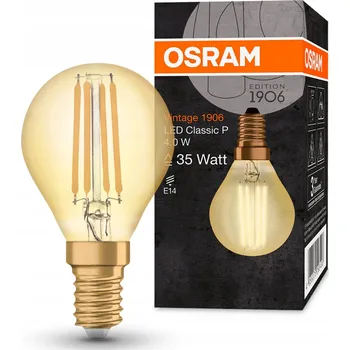 Žárovka LED žárovka Osram Vintage 1906 E14 4 W teplá bílá