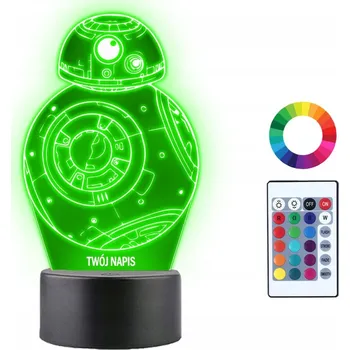 Lampička Plexido vícebarevná Noční lampa