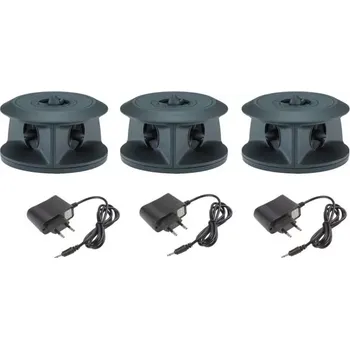 Odpuzovač zvířat 3D prostorový ultrazvukový odpuzovač - Sada 3ks (Sada 3 kusů 3D odpuzovačů - Celkový dosah všech 3 přístrojů je 5100 m3. Profesionální přístroje s 3D vyzařováním ultrazvuku. Vhodné do míst, kde potřebujete chránit celý prostor a ne jen podlahu.)