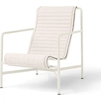 Podsedák HAY Textilní podsedák Palissade Lounge Chair High quilted cushion, cream white